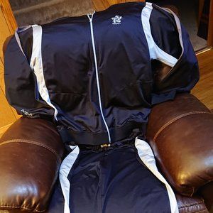 Extremely Ultra Rare Mecca USA tracksuit Outfit Jacket w matching pants XXL.